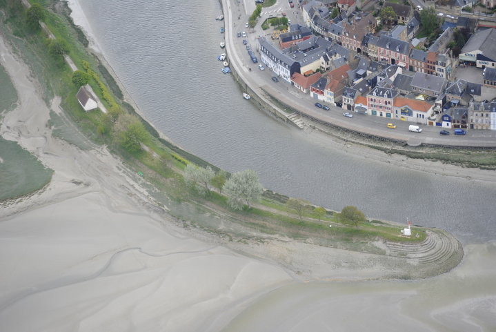 La Baie de Somme vue du ciel à Saint-Valery-sur-Somme